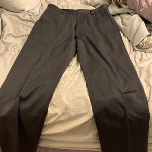 Banana Republic gray men’s dress pants. 100% wool